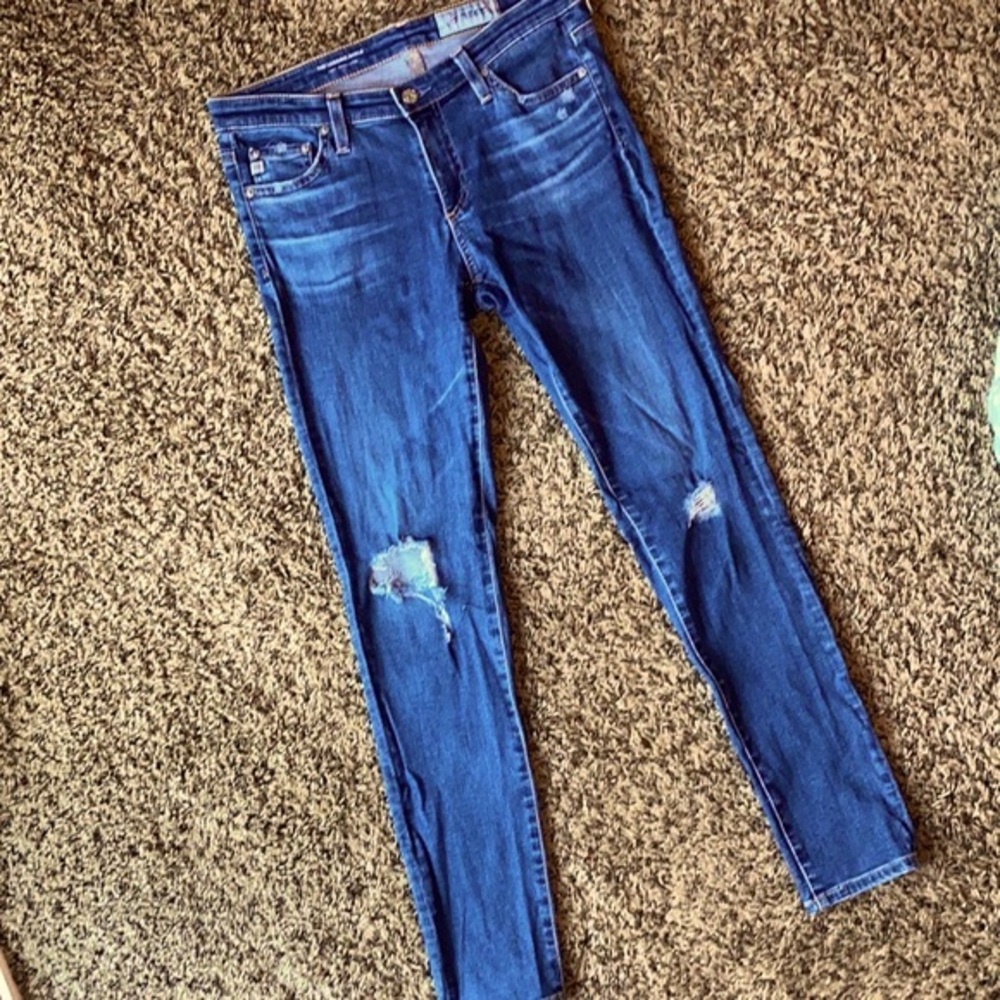 AG Jeans Super Skinny Ankle Size 28R